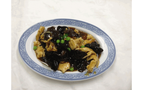 L21 Poulet aux champignon noirs