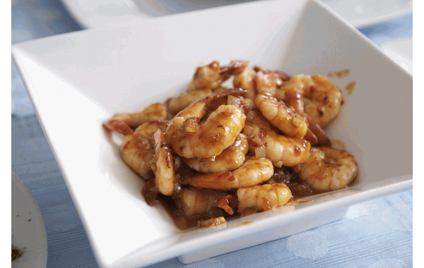 L32 Crevettes sautées nature